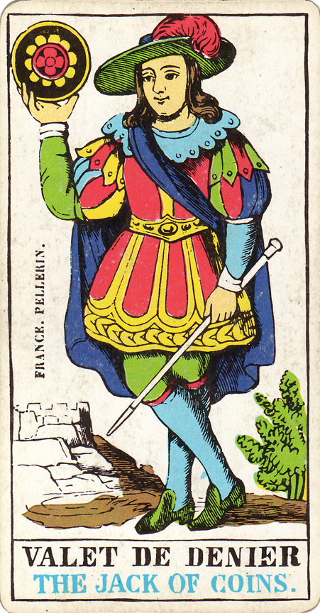 Tarotová karta Princ disků